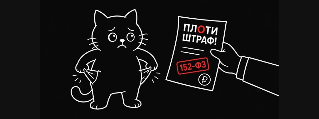 У нас просто форма. Для штрафа по 152-ФЗ этого хватает